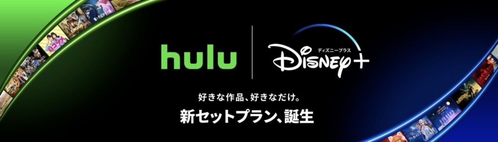 Hulu ディズニープラス　セットプラン