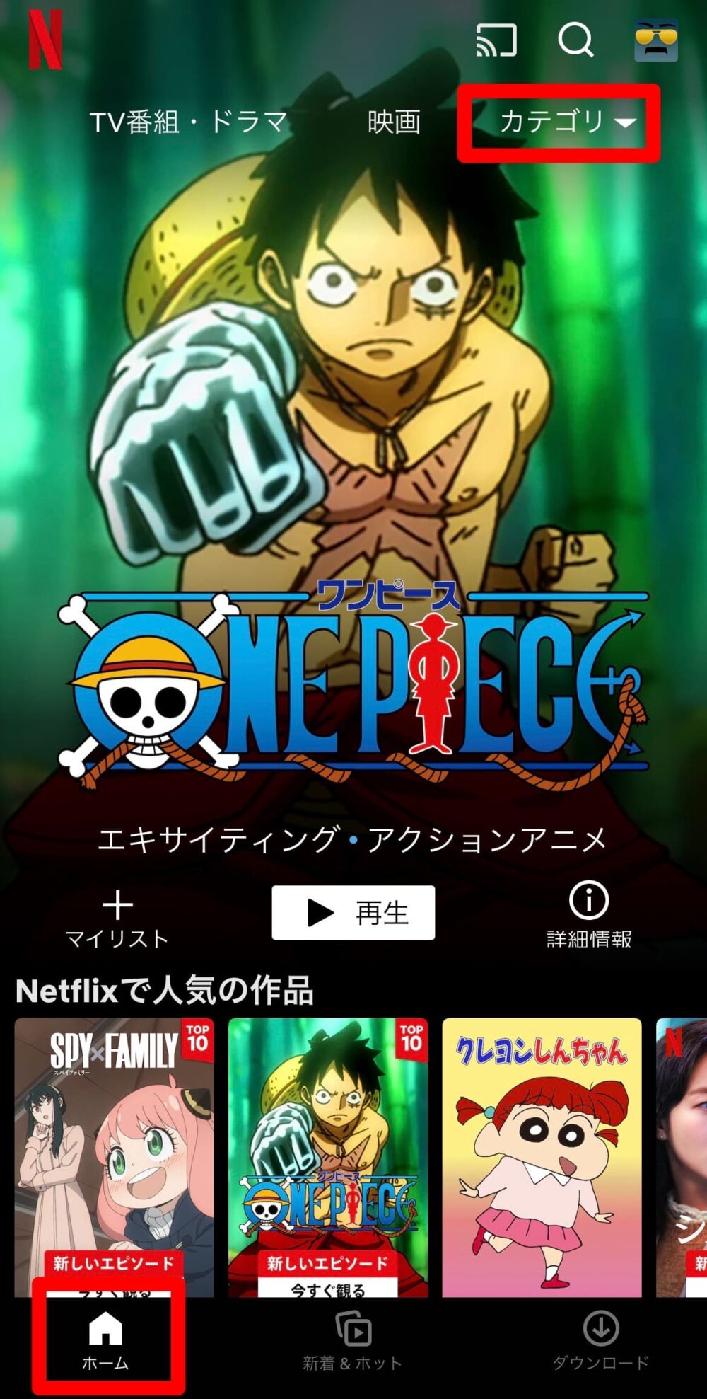 Netflix ダウンロード