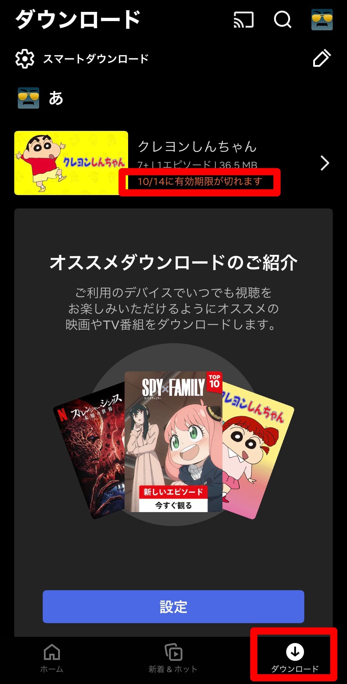 Netflix ダウンロード　視聴期限