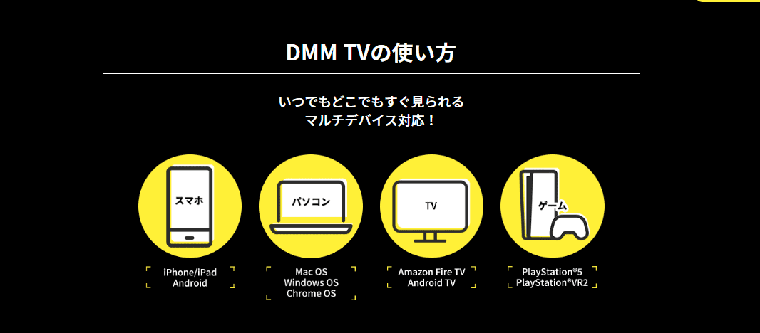 DMMTV　評判