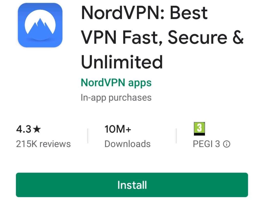 NordVPN　android