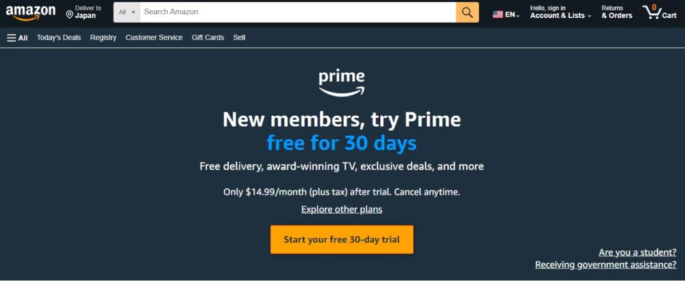 Amazon prime